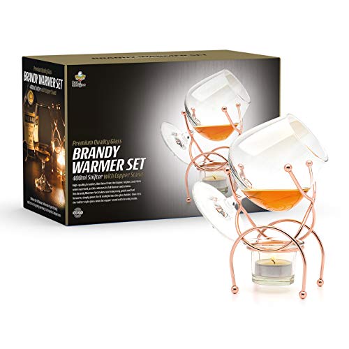 Arcoroc Bicchiere da cognac in vetro della serie Degustation, senza graduazione, 410ml, Senza indicatore di riempimento