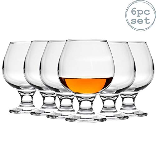 Bicchiere da cognac Stölzle Lausitz New York Bar da 585 ml, servizio da 6 bicchieri da cognac, lavabile in lavastoviglie, cristallo senza piombo, qualità pregiata