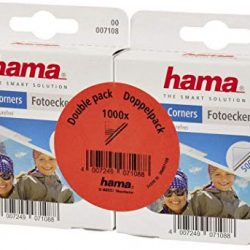 Hama 007103 – Nastro adesivo per foto, Trasparente, 2 Pezzi