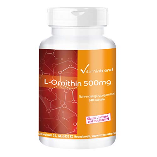 L-Ornithine – 2250 mg per dose – 100 Capsule – Aminoacidi Anabolizzanti per gli atleti di performance e – Bodybuilder futuro 2