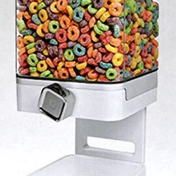 Dispenser singolo Shine® per cereali, avena, noci e altri alimenti secchi, colore: arancione e verde