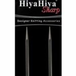 HiyaHiya – Ferri circolari per lavorare a maglia, acciaio INOX, 23 cm