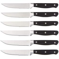 AmazonBasics – Set Premium di coltelli da carne, 8 pezzi 2