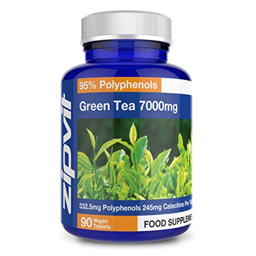 Estratto di tè verde – EGCG – 500 mg – 90 capsule – brucia grassi – energia – concentrazione – perdita di peso