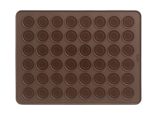 Set Per Macarons: Teglia Tappetino/Stampo in Silicone + 1 Dosatore + 3 Ugelli, Kit per macaroons pasticceria francese by CASCACAVELLE 5
