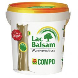 Compo – 17692 – Lac Balsam, Pasta cicatrizzante per la Cura di ferite degli Alberi, 1 kg