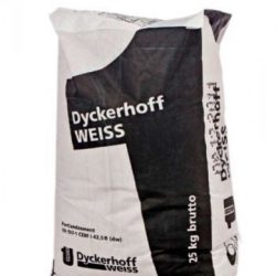 Cemento Bianco Dyckerhoff CEM I 42,5/R, 25 kg