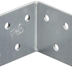Connex HVG2420 – Raccordo ad angolo in confezione risparmio da 25 pezzi, 50 x 50 x 40 x 2 mm, zincato