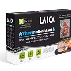 Laica TR1000 Sacchetti Sottovuoto per Cottura Sous Vide e Conservazione Alimenti, Plastica 2