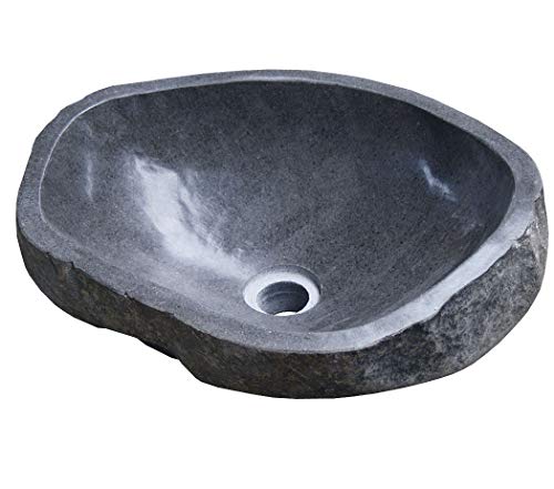 LioLiving®, lavabo "Stone" in pietra trovante (#400122) 3