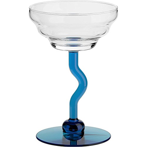 Coppe per gelato, coppe in vetro~MOLISE~ Blu marino, 19,5 cm, Vetro trasparente(GELATO VERO powered by CRISTALICA) 2