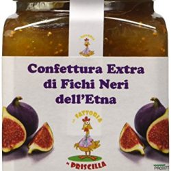 La Fattoria di Priscilla Confettura Extra Fichi Neri dell’Etna – 3 pezzi da 240 gr [720 gr]