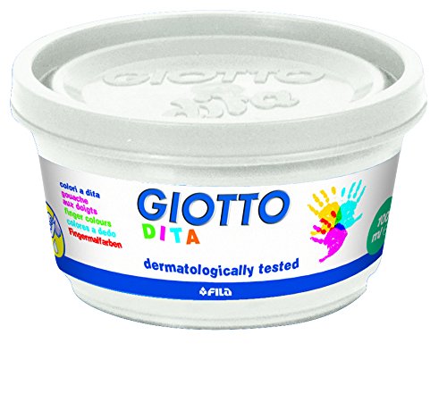 Giotto 534100-6 Barattoli 100 ml Tempera a Dita 5