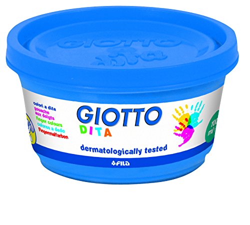 Giotto 534100-6 Barattoli 100 ml Tempera a Dita 7
