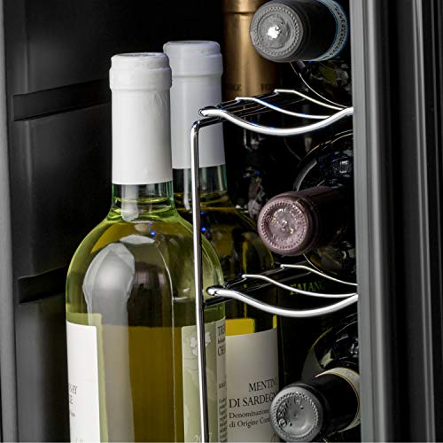 Cantinetta per 12 Bottiglie di Vino – Mini Frigo Bar Frigorifero per Vini e Bevande Wooler12 – Wintem 4
