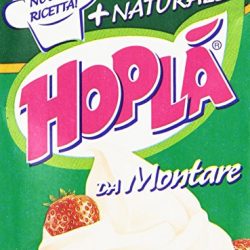 Hoplà Panna, Preparato a Base di Grasso Vegetale Non Idrogenato da Montare – 200 ml
