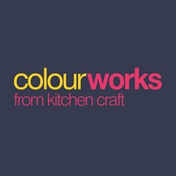 Colourworks Kitchen Craft Paletta da Cucina in Silicone, 31 cm, Colore: Viola 9